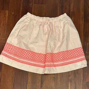Crewcuts Pink and Cream Kids Skirt